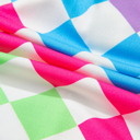 HIDDEN GEMS | Sporty Chic Checker Drawstring Shorts