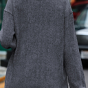   HIDDEN GEMS | Washed Ribbed Pullover Sweatshirt