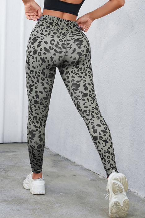 SALE! Colorful Leopard Active Leggings