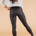  HIDDEN GEMS Trendy Faux Leather Leggings