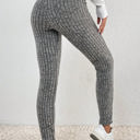  The Cozy Ribbed Textured Legging