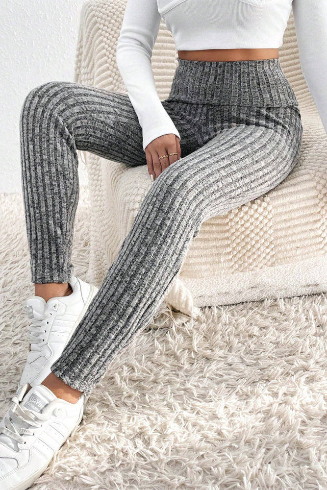 The Cozy Ribbed Textured Legging