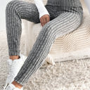  The Cozy Ribbed Textured Legging