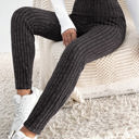  The Cozy Ribbed Textured Legging