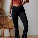  HIDDEN GEMS High Waist Flared Leggings