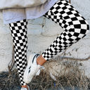  HIDDEN GEMS Checkmate Skinny Leggings