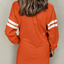  HIDDEN GEMS | Varsity Stripe Sweatshirt Dress