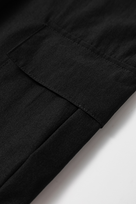 HIDDEN GEMS | Solid Pocketed Cargo Jogger Pants