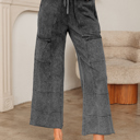  HIDDEN GEMS | Mineral Wash Raw Hem Pants