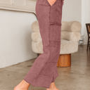  HIDDEN GEMS | Mineral Wash Raw Hem Pants