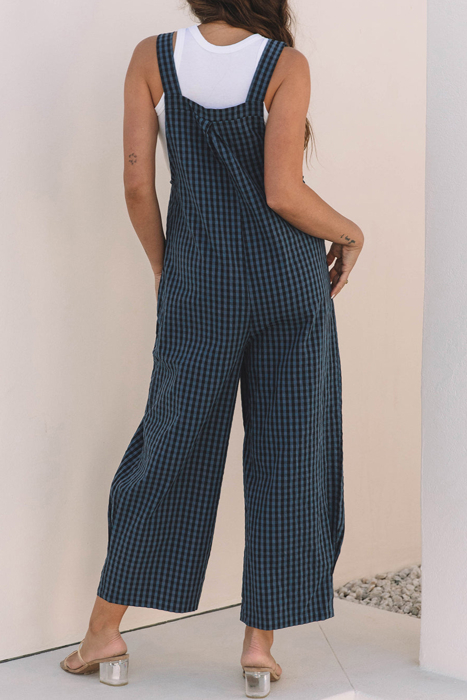 HIDDEN GEMS | Vintage Vibes Gingham Plaid Overall