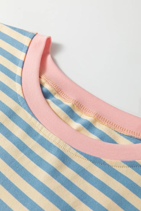 Into the Blues Striped Tee