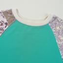  HIDDEN GEMS | Plaid Paisley Patchwork Long Sleeve Top