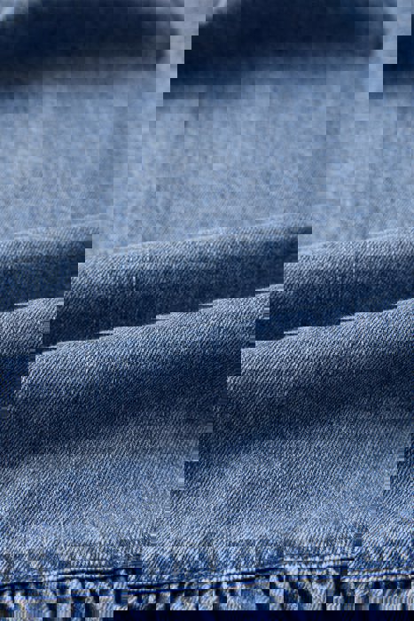 Twirl Worthy Peplum Denim Dress