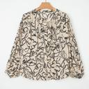  HIDDEN GEMS | Floral Batwing Sleeve Buttoned Shirt