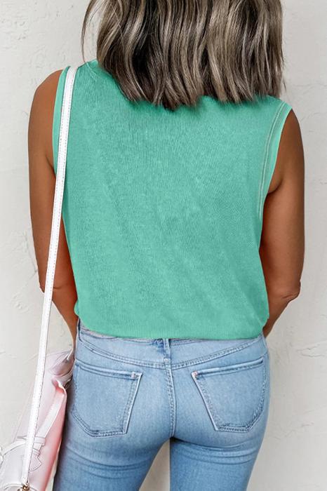 Good Vibes Only Mineral Wash Tank