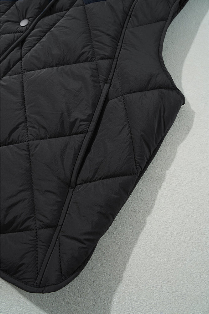 HIDDEN GEMS Elevated Cozy Quilted Vest