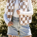  HIDDEN GEMS The Cozy Checker Sherpa Vest