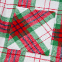  HIDDEN GEMS | Plaid Flannel Buttoned Christmas Shacket