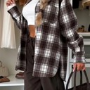  HIDDEN GEMS | Plaid Flannel Chest Pocket Shacket