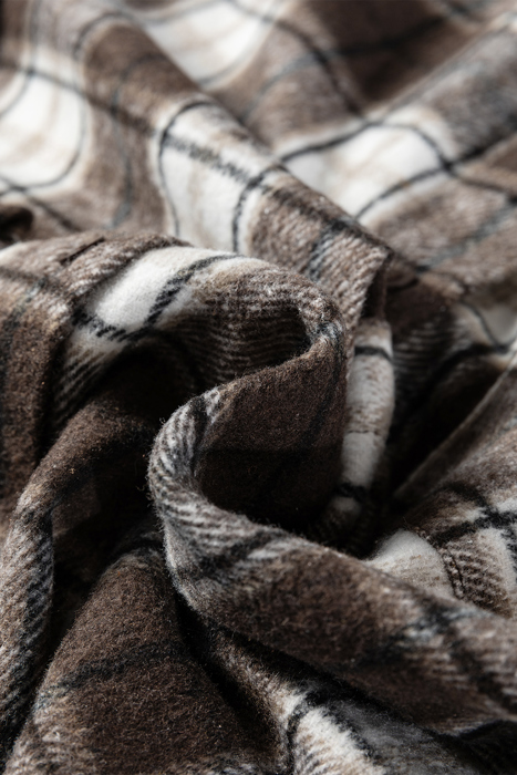 HIDDEN GEMS | Plaid Flannel Chest Pocket Shacket