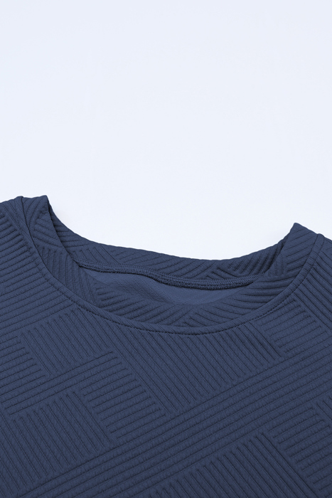 HIDDEN GEMS | Textured Top and Pants Set