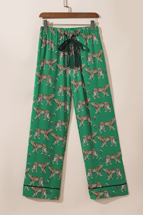 HIDDEN GEMS | Cheetah Shirt & Pants Pajama Set