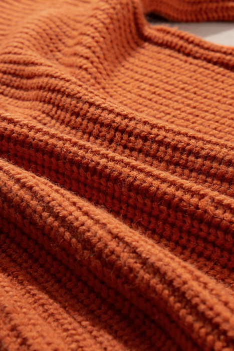 HIDDEN GEMS | Solid Buttoned V-Neck Cardigan Sweater