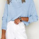  HIDDEN GEMS | Solid Batwing Long Sleeve Top