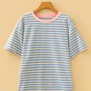  Into the Blues Striped Tee
