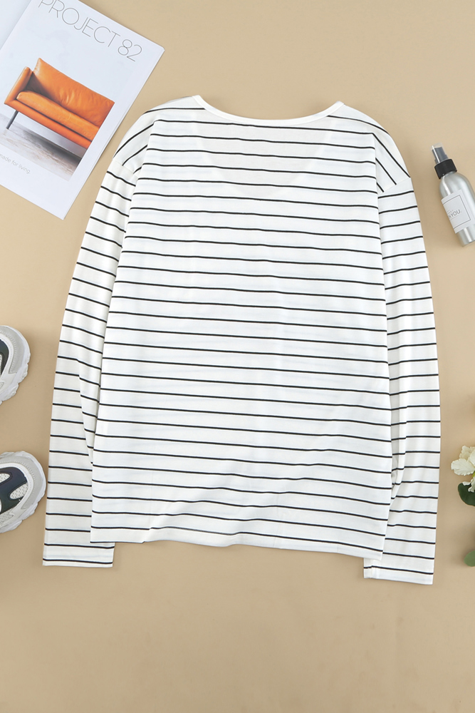 SALE! Stripe Long Sleeve Top