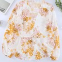  SALE! Floral V Neck Long Sleeve Blouse