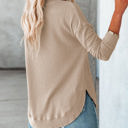  Sale! Essential Crew Waffle Knit Top