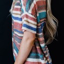  Sale! Multicolor Striped Loose Top (Size S)