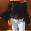  Sale! Swiss Dot Off the Shoulder Top