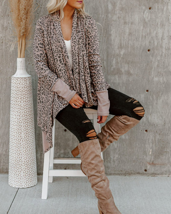 Sale! Soft and Cozy Leopard Cardigan