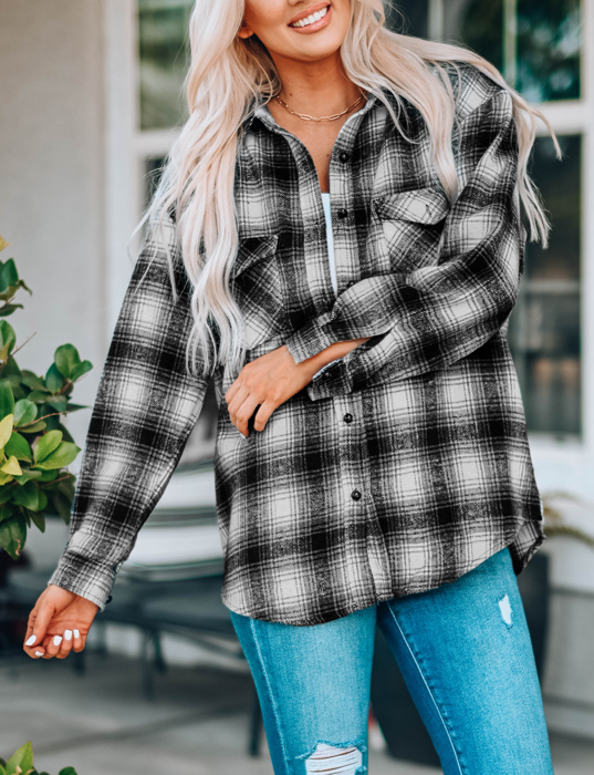 Sale! Trendy Plaid Shacket