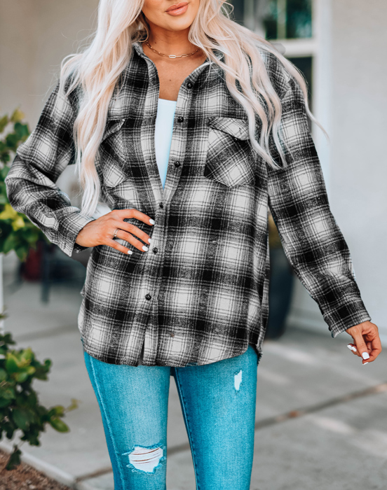 Sale! Trendy Plaid Shacket