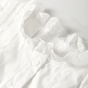  SALE! Embroidered Eyelet Sleeveless Summer Shirt