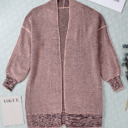  SALE! Textured Open Front Knit Cardigan