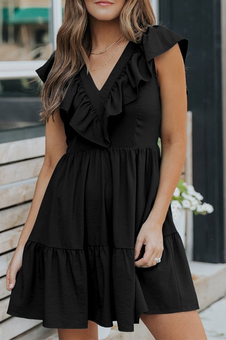 SALE! Ruffle Tiered Mini Dress