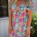  SALE! Floral Printed Dress