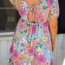  SALE! Floral Printed Dress