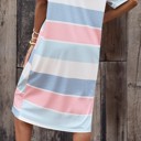  SALE! Multicolor Striped Midi Dress