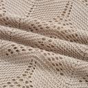  HIDDEN GEMS | Hollowed Knit 3/4 Sleeve Sweater