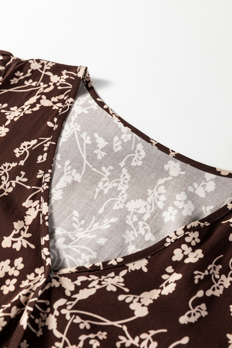 Ellie Floral Long Sleeve Dress