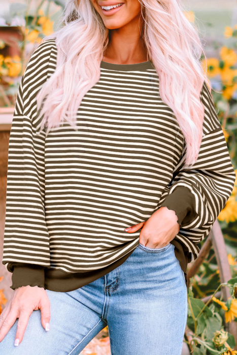 HIDDEN GEMS All You Need Stripe Top