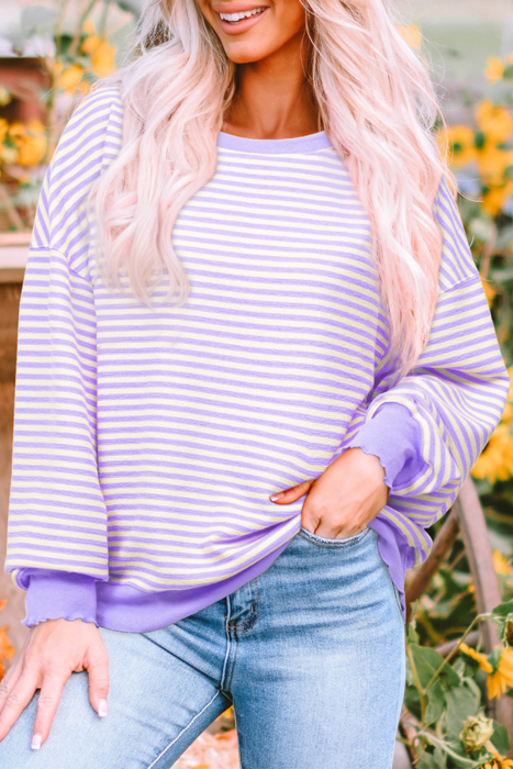 HIDDEN GEMS All You Need Stripe Top