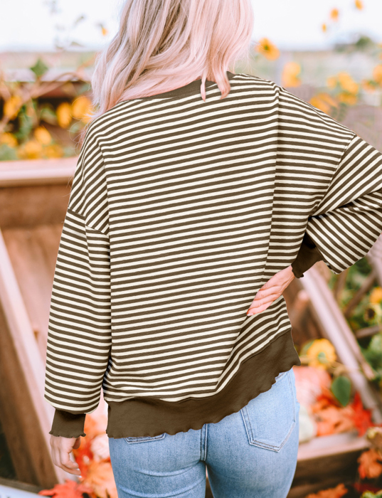 HIDDEN GEMS All You Need Stripe Top