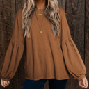  SALE! Lantern Long Sleeve Top